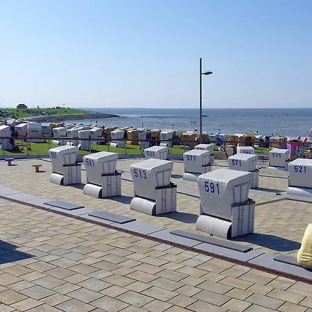 Butze Ferienapartment Mit Terrasse & Wlan & Parkplatz Büsum Exterior foto